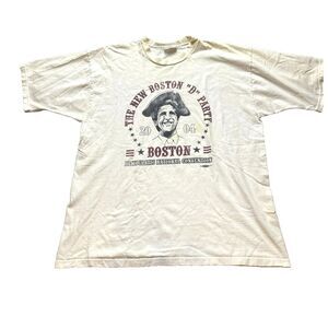 VTG Democratic National Convention Shirt Adult Extra Large Boston Y2K Kerry Mens